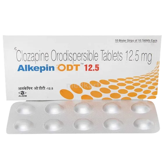 alkepin odt 12.5mg tablet 10's